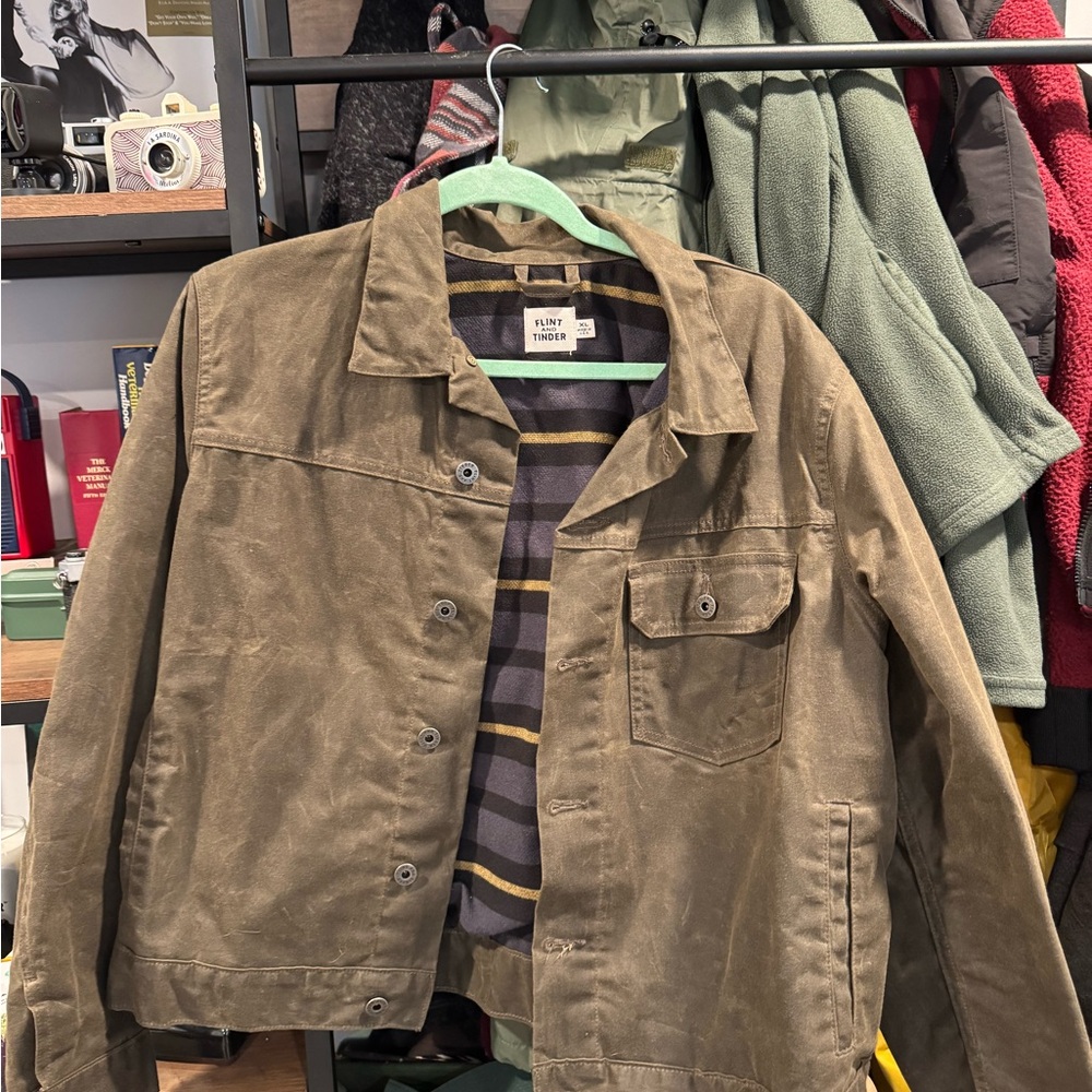 Flint and Tinder Waxed canvas jacket women’s